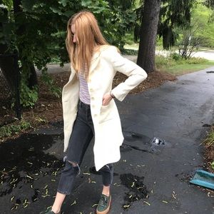 Fitted Wool Trenchcoat